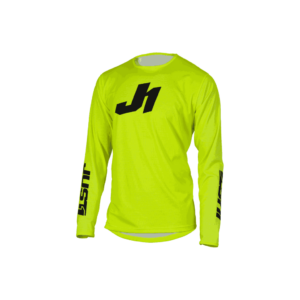 Motokrosový Dres JUST1 J-ESSENTIAL Žltý/Fluo