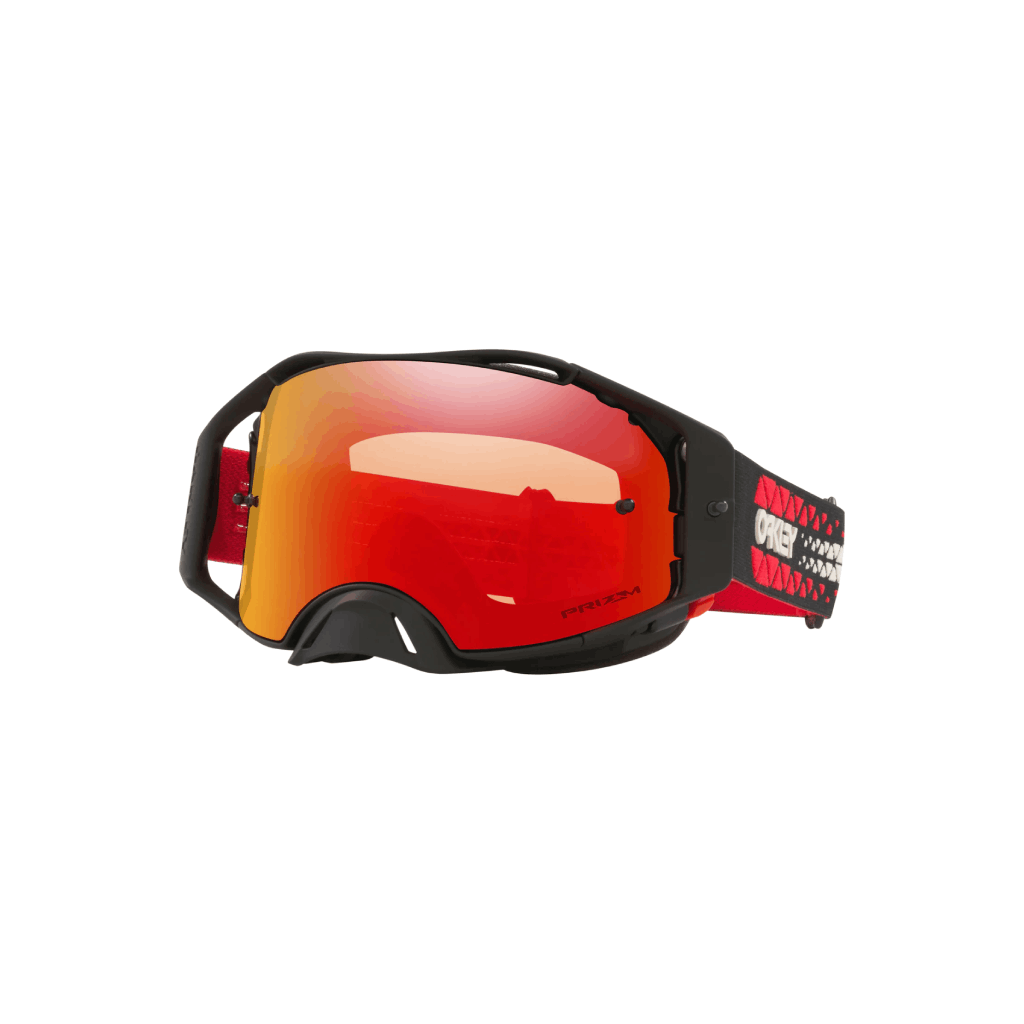 Motokrosové Okuliare Oakley AirBrake Prizm Irium Blackred