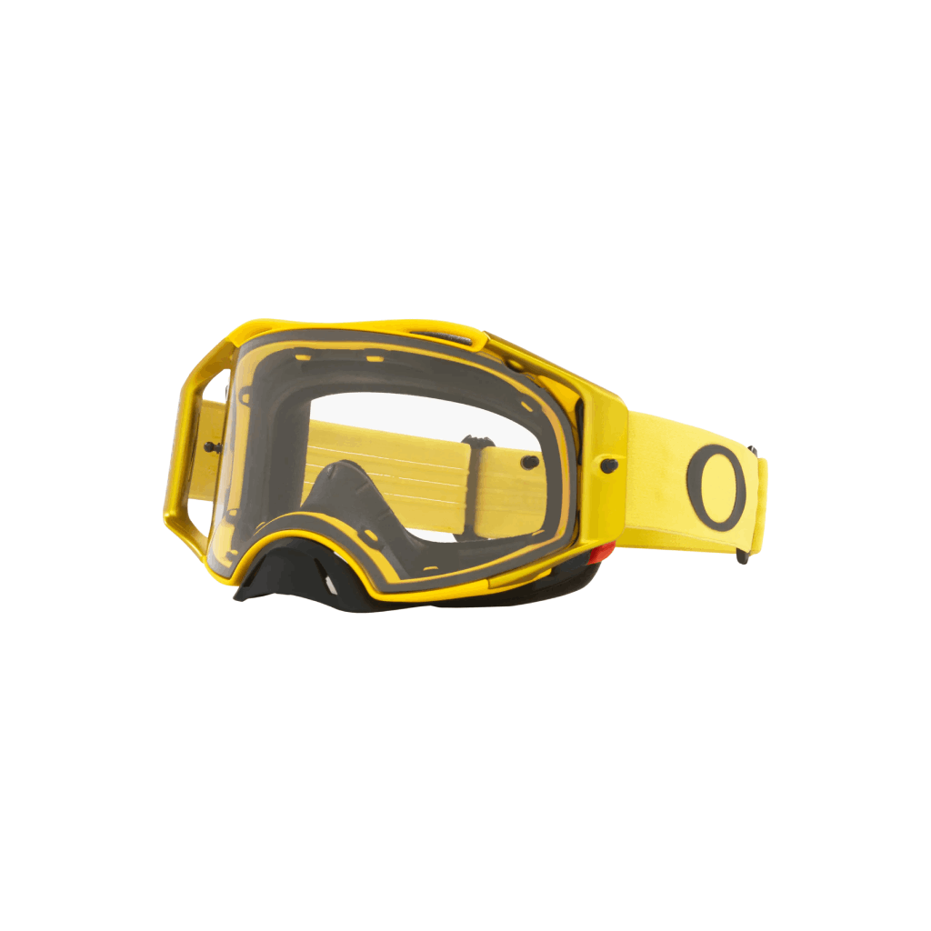 Motokrosové Okuliare Oakley AirBrake Moto Yellow