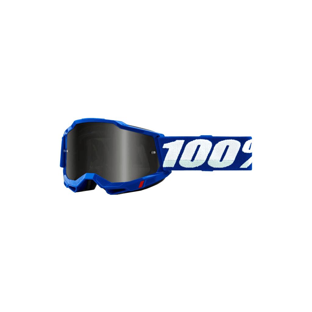 Motokrosové Okuliare 100% Accuri 2 SAND GOGGLE BLUE - SMOKE LENS